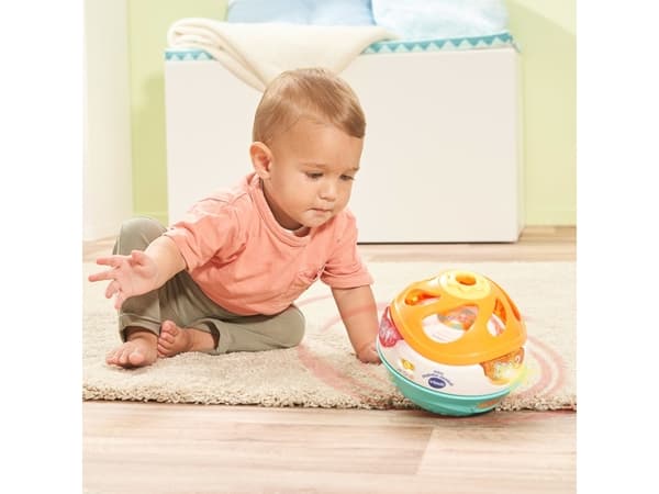 VTech Baby 3-in-1 Magischer Musikball, 0,75 År, Låter, Batterier krävs, AA, Multifärg