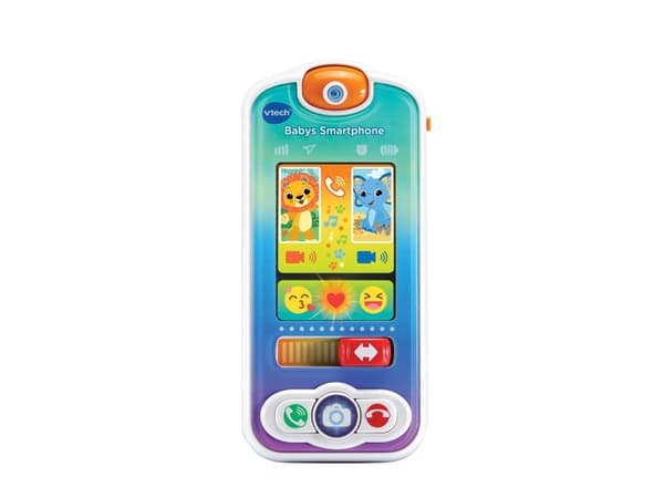 VTech Baby Smartphone, Smartphone för barn, 1 År, 200 g, Blå, Vit