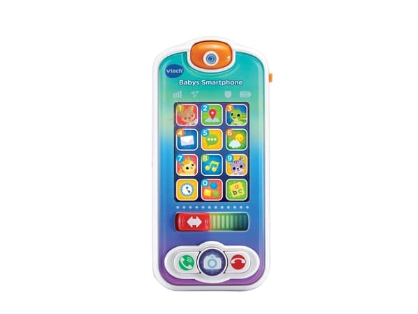 VTech Baby Smartphone, Smartphone för barn, 1 År, 200 g, Blå, Vit Blå, Vit