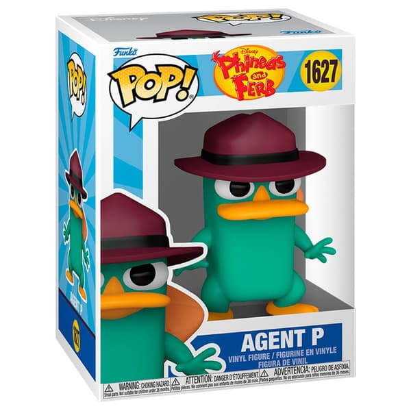 POP figure Disney Phineas and Ferb Agent P