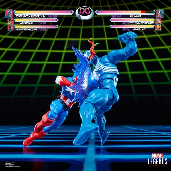 Marvel Legends Series Gameverse Captain America & Venom pack 2 figures 15cm