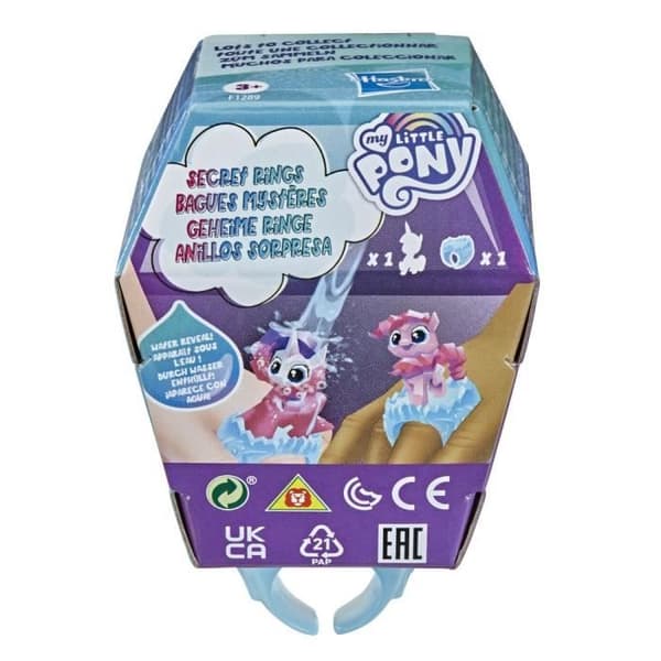 My Little Pony - HASBRO - Mystery Rings - Leksak med vattenaktiverad överraskning och ring