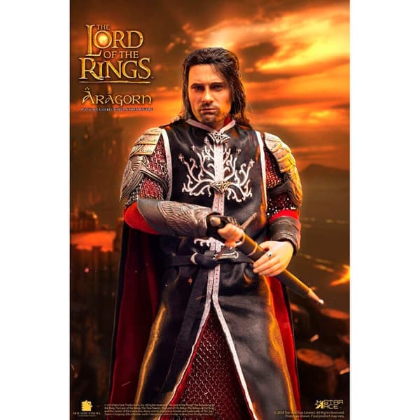 The Lord of the Rings Aragorn Real Master figure 23cm