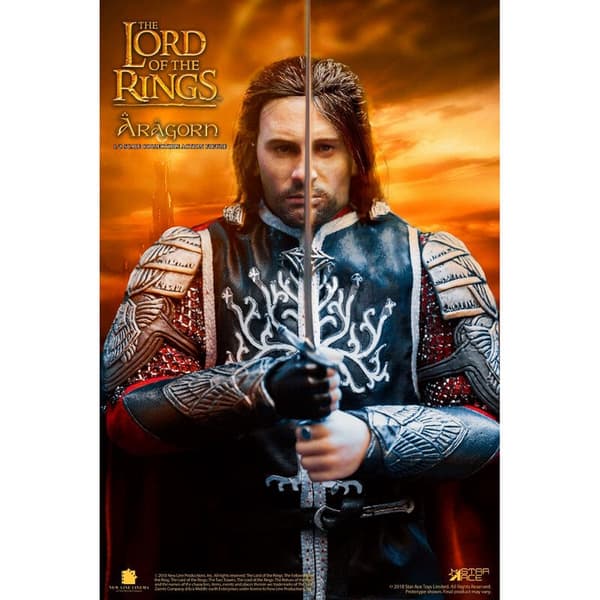 The Lord of the Rings Aragorn Real Master figure 23cm