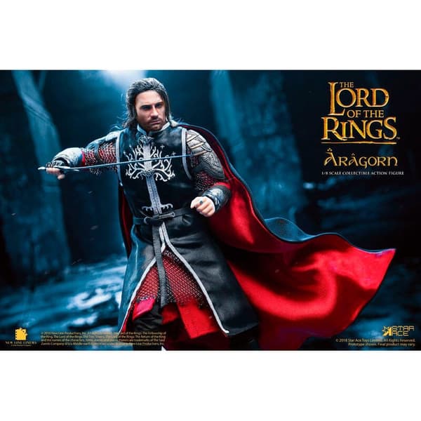 The Lord of the Rings Aragorn Real Master figure 23cm