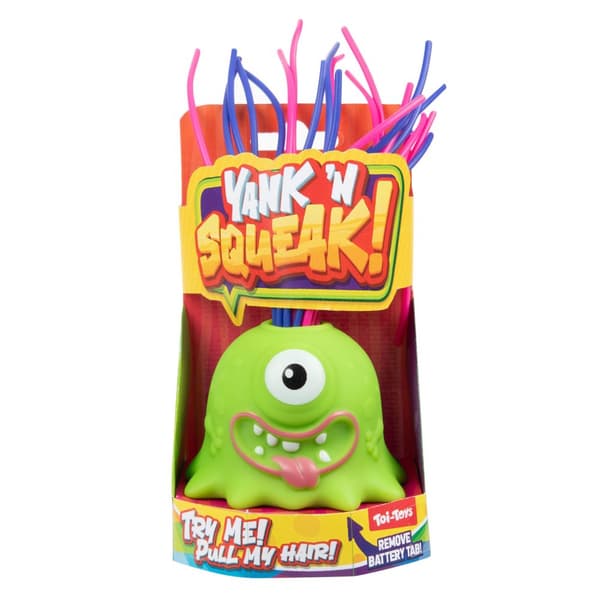 Yank and squeak - Skrattmonster
