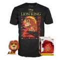 Miniatyrbild 2 av 4: T-shirt Funko Pop Disney - Lejonkungen - Mufasa Flockad - Begränsad Utgåva - Storlek Stor