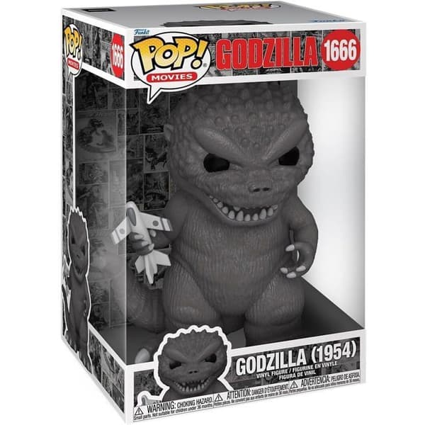 Figurine Funko Pop! Jumbo - Godzilla 70 år - Godzilla 1954