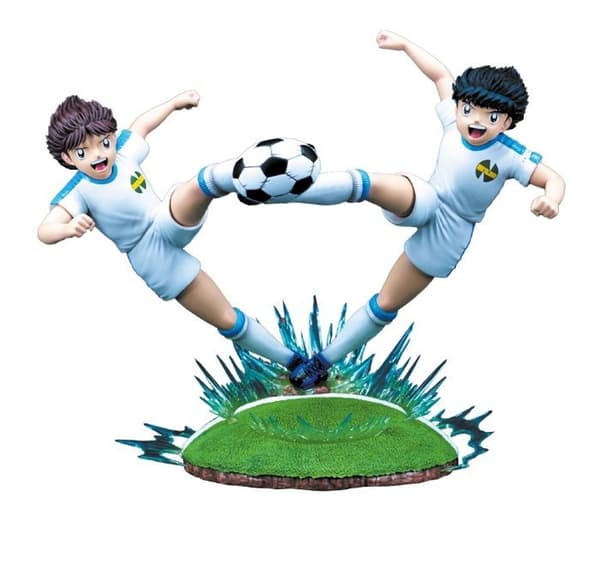 Captain Tsubasa - Figur Gaia Olivier Atton & Ben Becker Golden Twin Shoot