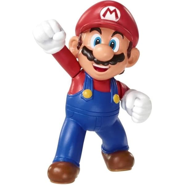Mario-figurer - Klassisk dioramabox - JAKKS PACIFIC - 5 tecken ingår - Pojkar från 3 år