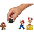 Miniatyrbild 2 av 5: Mario-figurer - Klassisk dioramabox - JAKKS PACIFIC - 5 tecken ingår - Pojkar från 3 år