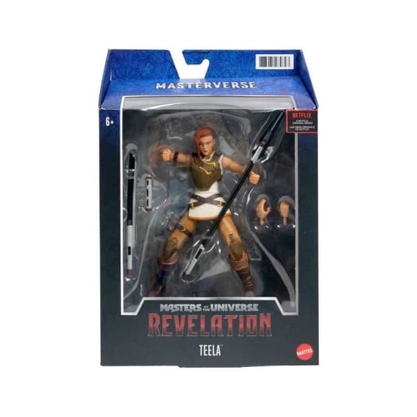 Figurin - Mattel - Teela - 18 cm - Universums mästare - Revelation Masterverse 2021