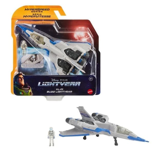 Pixar - Lightyear - Ship XL-01 + Buzz Mini Figure - Actionfigurer