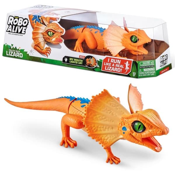 Zuru robo alive - 7149A - ROBO ALIVE ZURU ZURU Alive Lizard Serie 3 Orange,