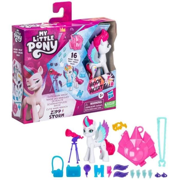 My Little Pony Zipp Storm Action Figur med 16 tillbehör - Cutie Mark Magic