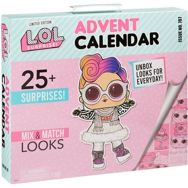 LOL Surprise - Adventskalender 2022 med 25 överraskningar modevisningar