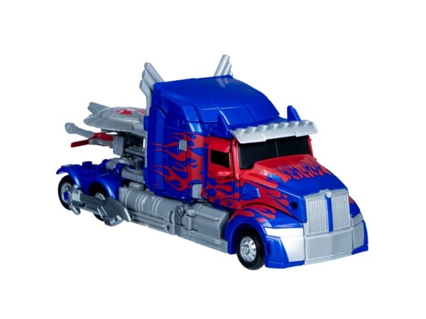 Transformers Studio Series Leader Class : Age of Extinction Optimus Prime, 8 År, Plast, Blå, Röd, Silver