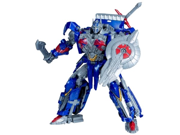 Transformers Studio Series Leader Class : Age of Extinction Optimus Prime, 8 År, Plast, Blå, Röd, Silver