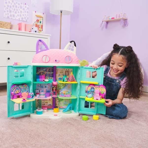 Carnival Deluxe Playset - Gabby och det magiska huset - 1 statyett + tillbehör