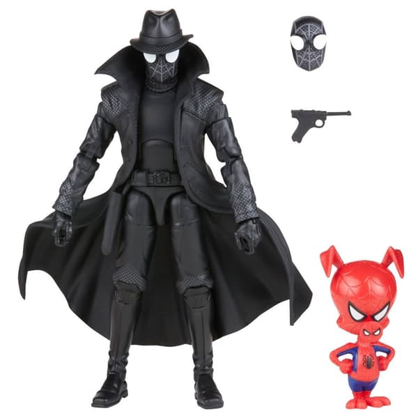 Marvel Legends Spiderman Into the Spider-Verse Spiderman Noir y Spider Ham set 2 figures 15cm
