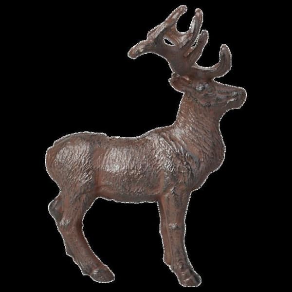 Bronsdjur - Brun - Slumptäckning - H 23,4 cm