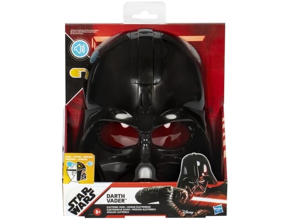 Star Wars Elektronisk Darth Vader-mask, Barn, Ansiktsmask, 5 År, Film