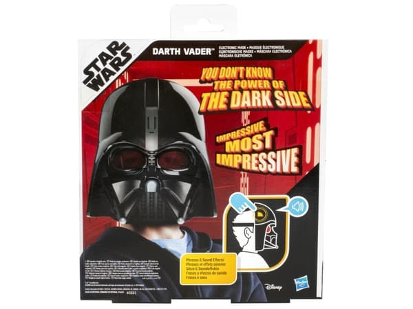 Star Wars Elektronisk Darth Vader-mask, Barn, Ansiktsmask, 5 År, Film