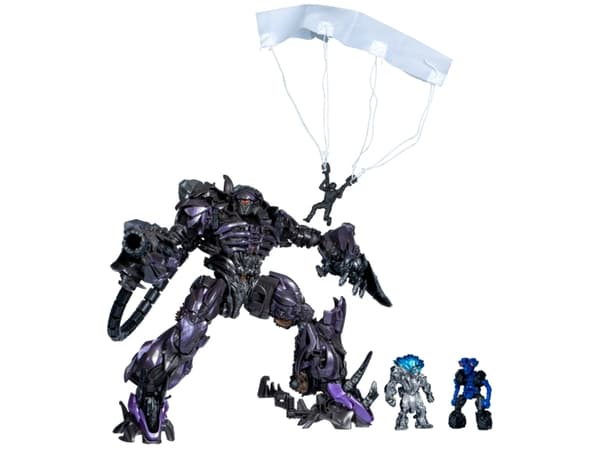 Transformers Studio Series Leader Class : Dark of the Moon Shockwave, 8 År, Plast, Svart, Violett