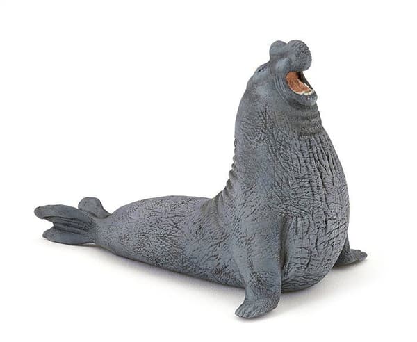 Sälfigur - PAPO - THE MARINE UNIVERSE - Grå - För barn från 3 år - Inomhus