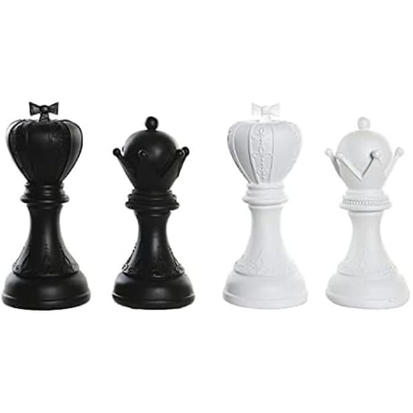 Dekorativ figur - DKD Heminredning - Estándar - Svart - Inomhus - 12x12x25,5 cm