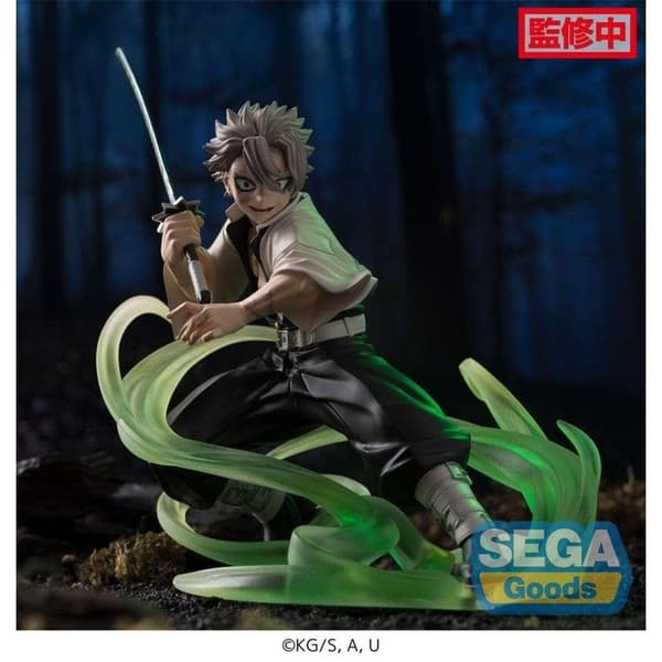 Figurine Demon Slayer - Sanemi Shinazugawa Hashira Träningsbågen Xross Link 12cm