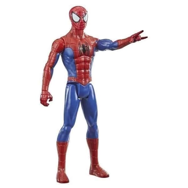 Spider-Man 30 cm figur, Titan Hero-serien legetøj til børn, 4 år+, Marvel Spiderman