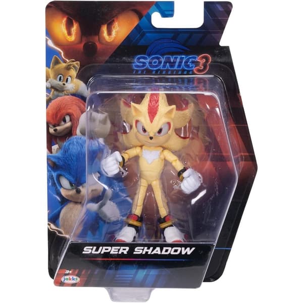 Sonic 3 Super Shadow figure 12,5cm