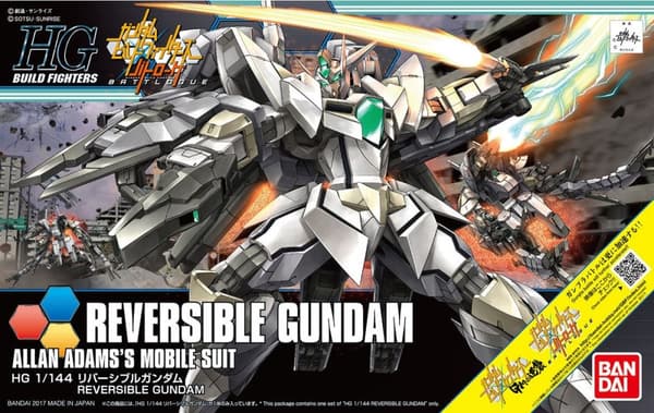 HGBF 1/144 VÄNDBAR GUNDAM BLÅ