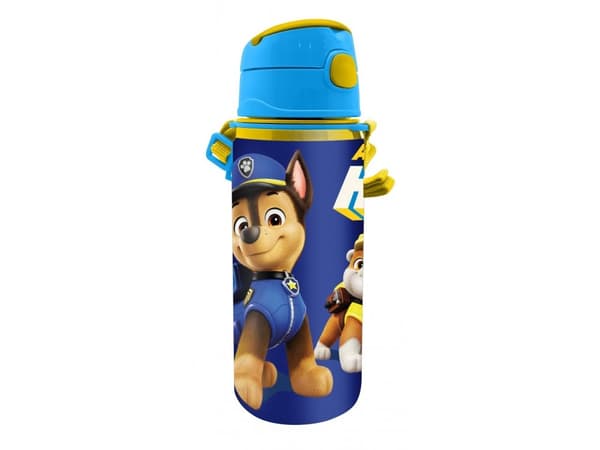 Alumiininen bidon suukappaleella 600 ml Psi Patrol Paw Patrol Chase Marshall / Pw1994