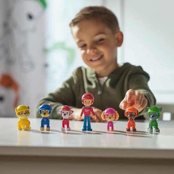 Keräilyhahmot Spin Master MULTIPACK DE 7 FIGURAS DE RUEDAS DE RESCATE DE PAW Patrol