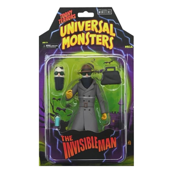 Universal Monsters Toony Terrors The Invisible Man figure 15cm