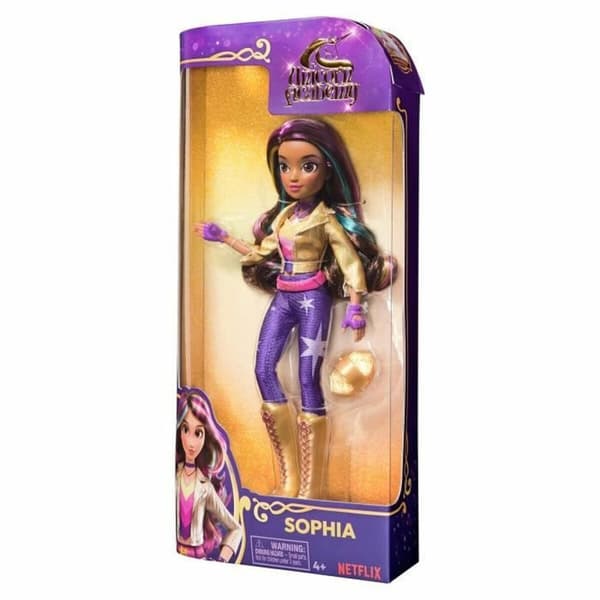 Dukke Spin Master Sophia Academia Unicornio Enhjørning 9 Dele
