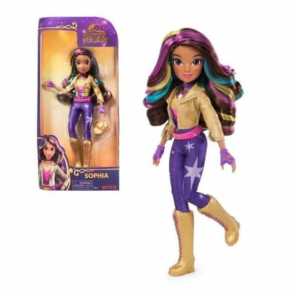 Dukke Spin Master Sophia Academia Unicornio Enhjørning 9 Dele