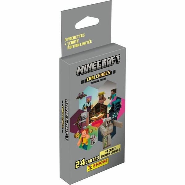 Pakke med klistermærker Panini Minecraft TC 4