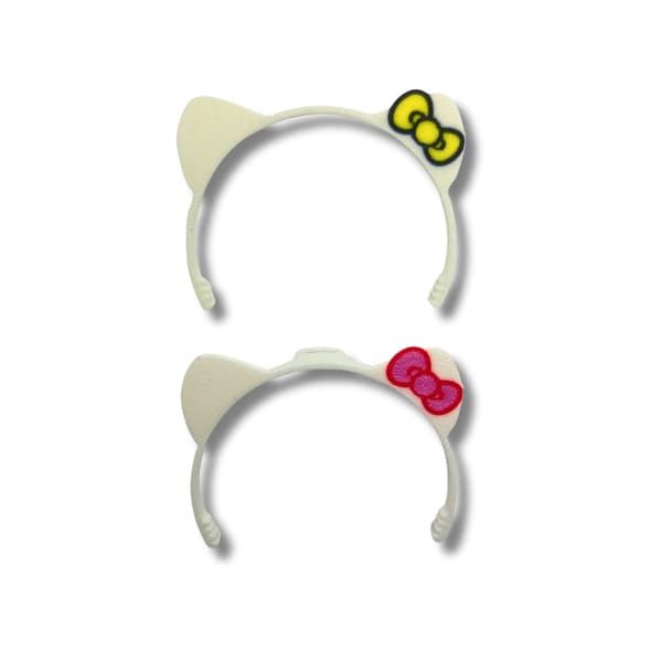 2-pak Hello Kitty pandebåndstilbehør til Labubu
