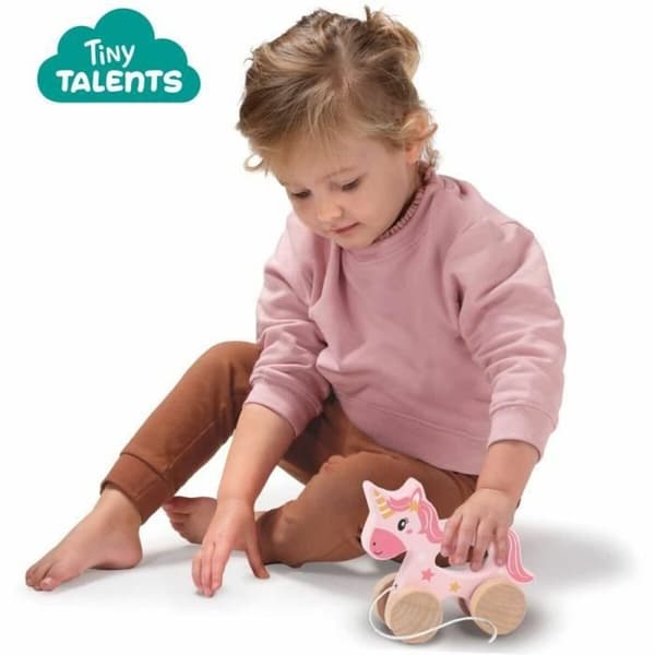 Ledad figur SES Creative Unicornio de madera 2 en 1 Enhörning
