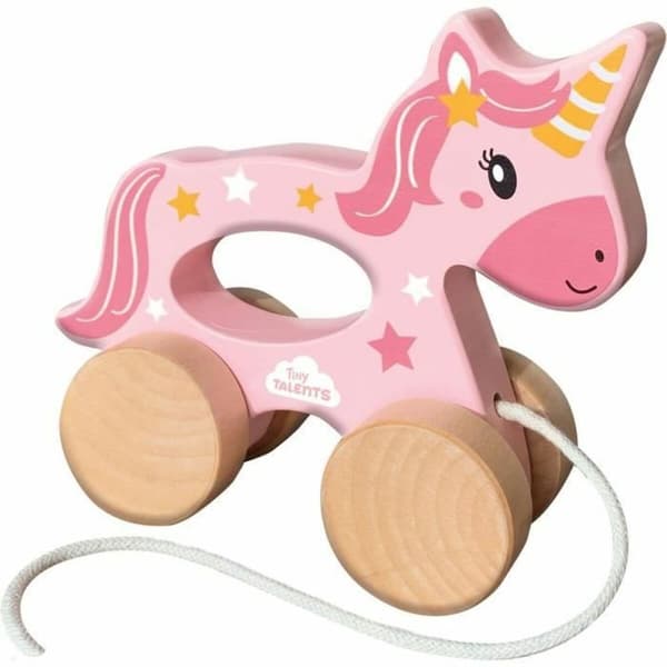 Ledad figur SES Creative Unicornio de madera 2 en 1 Enhörning