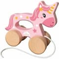 Miniatyrbild 6 av 6: Ledad figur SES Creative Unicornio de madera 2 en 1 Enhörning