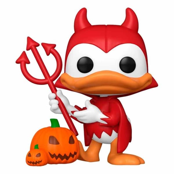 POP figure Disney Mickey and Friends Devil Donald with Pumpkin Exclusive