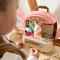 Miniatyrbillede 6 af 11: WOOPIE Kanin i rygsæk 3-i-1 bondegård havehus