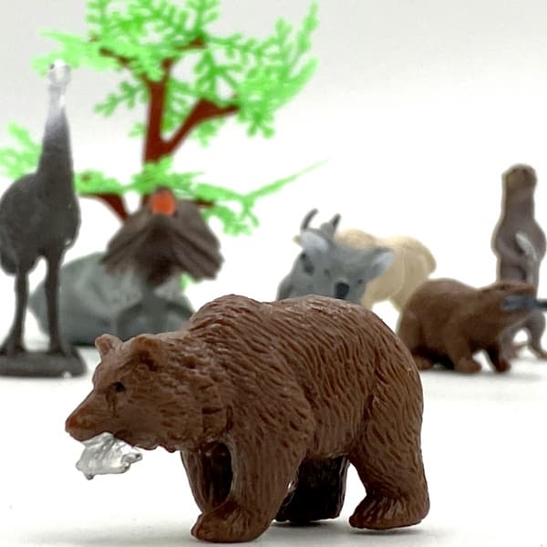 WOOPIE Wildlife Figurer Sæt – 15 Dele