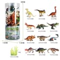 Miniatyrbild 3 av 4: WOOPIE Set med Dinosauriefigurer 18 delar - version 2