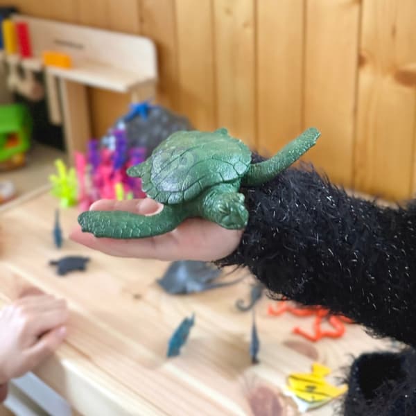 WOOPIE Set med Havsdjursfigurer, 33 delar