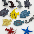 Miniatyrbild 9 av 11: WOOPIE Set med Havsdjursfigurer, 33 delar